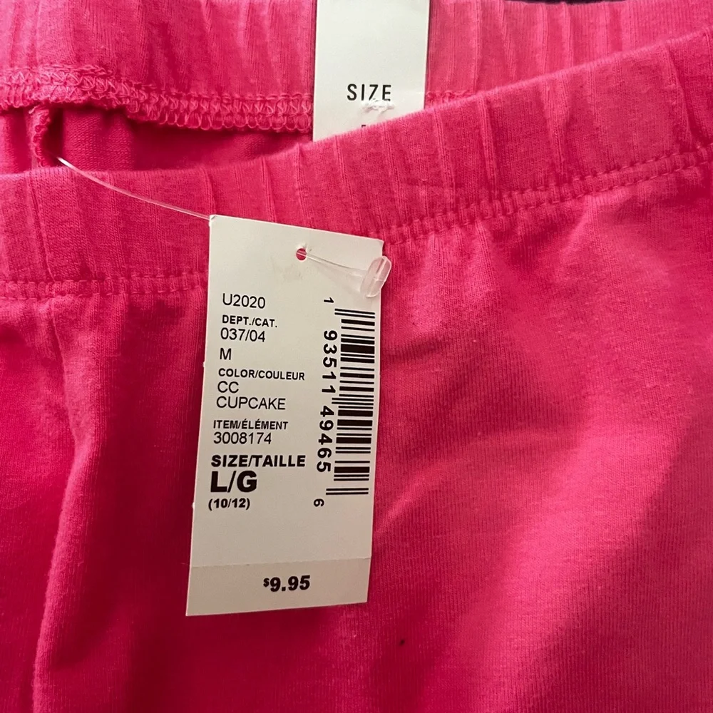 NWT - Set of 4 Children's Place Girls Size Latge (10/12) Legging Biker Shorts